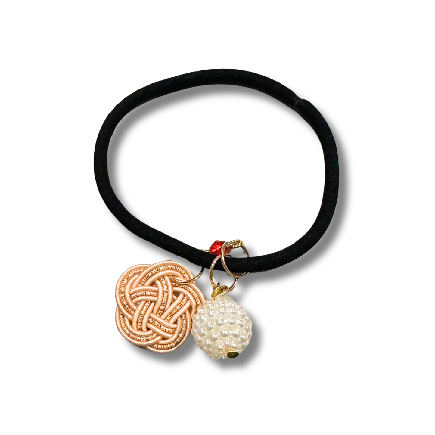 Mizuhiki Lucky Japanese knot-tying Hair Accessory Tie Traditional Japan Flower Ume Musubi Mizubiki