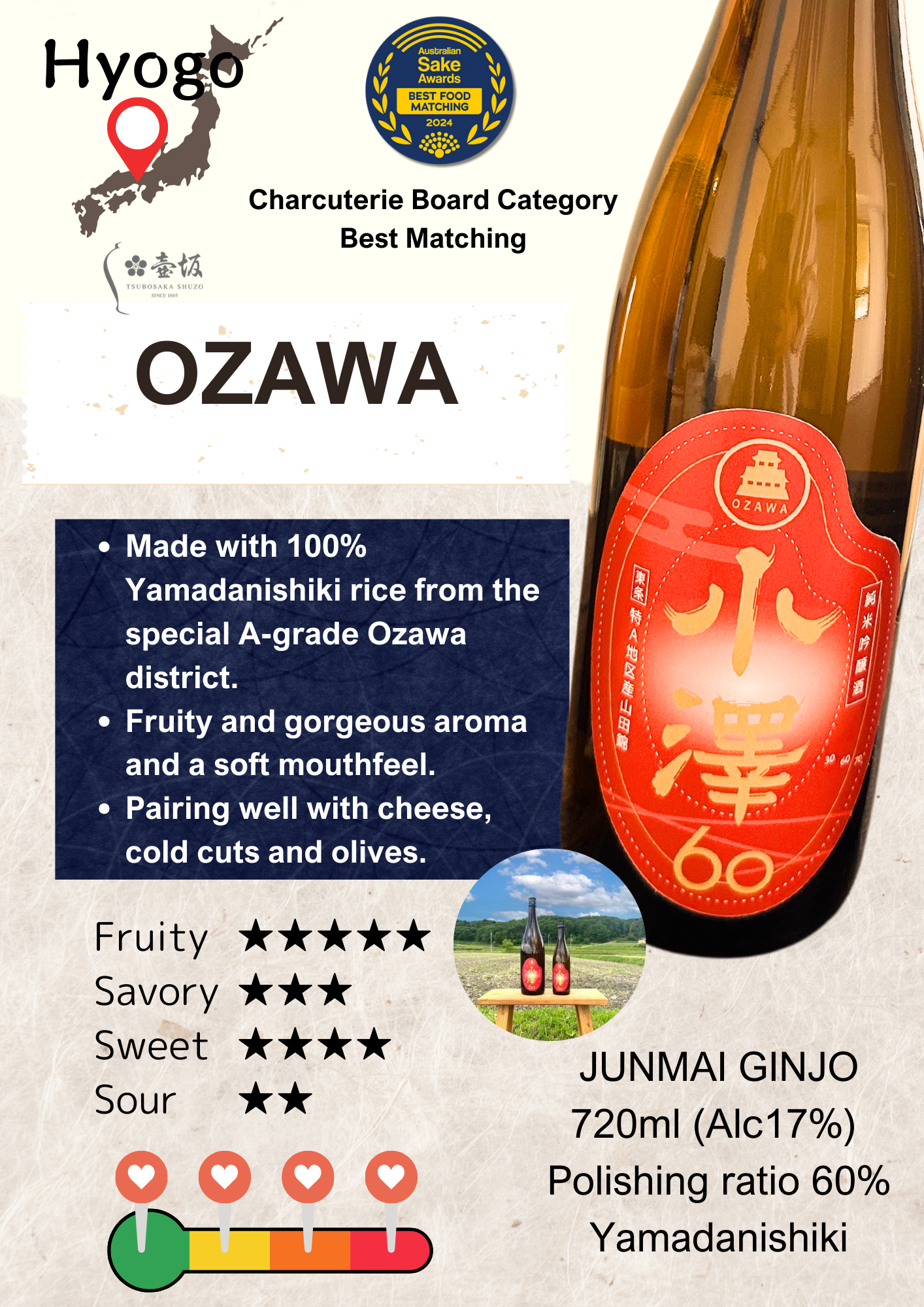 TSUBOSAKA Ozawa 720ml
