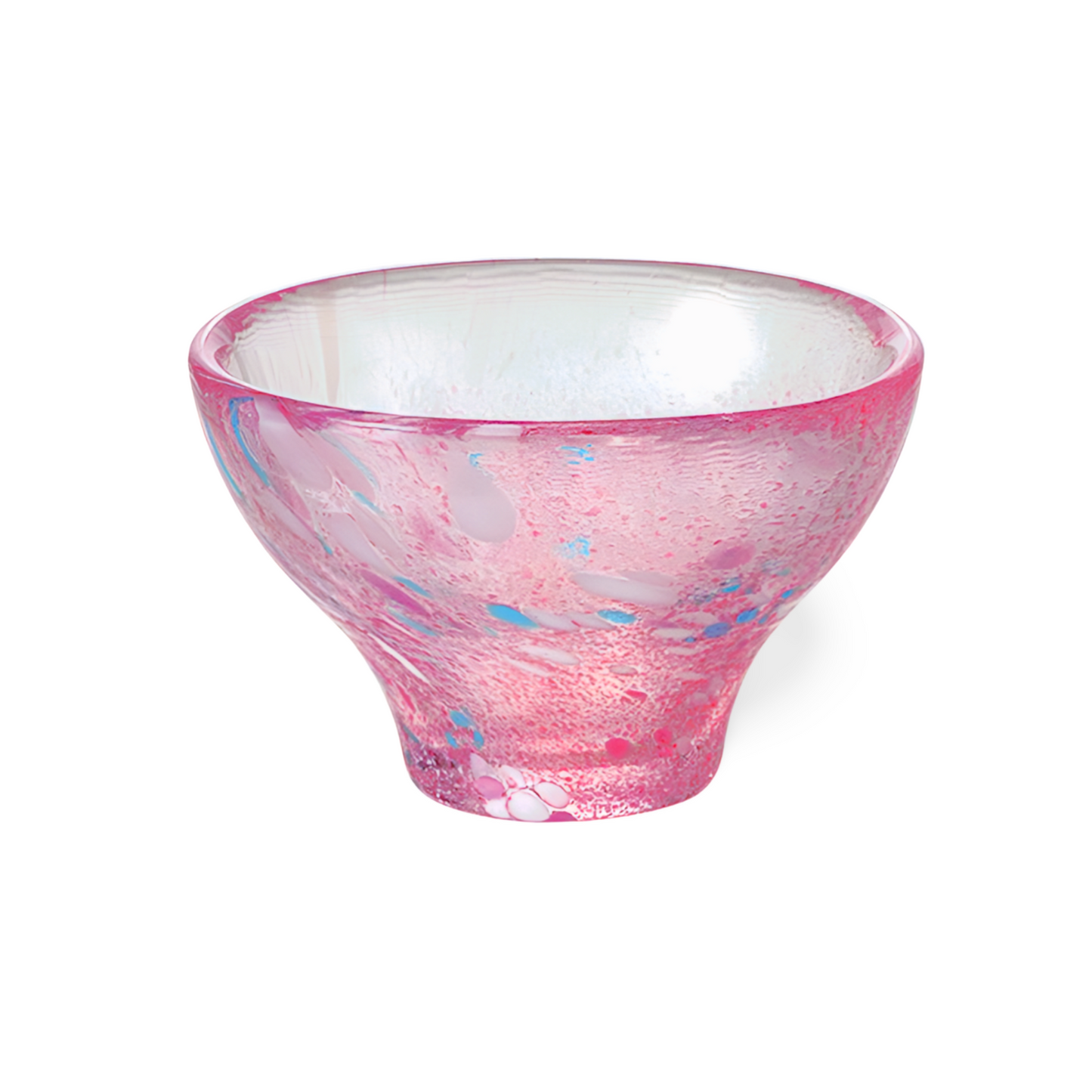 Sake cup Traditional Japanese Glass Iroshizuku Handmade Made in Japan