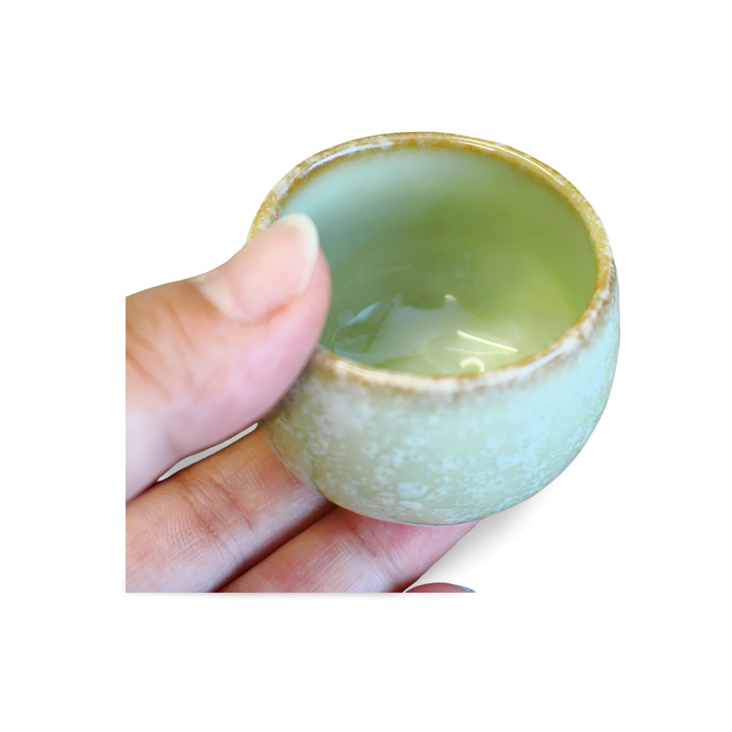 Hanao Hiwa Tokkuri & 2Cups Set Minoyaki