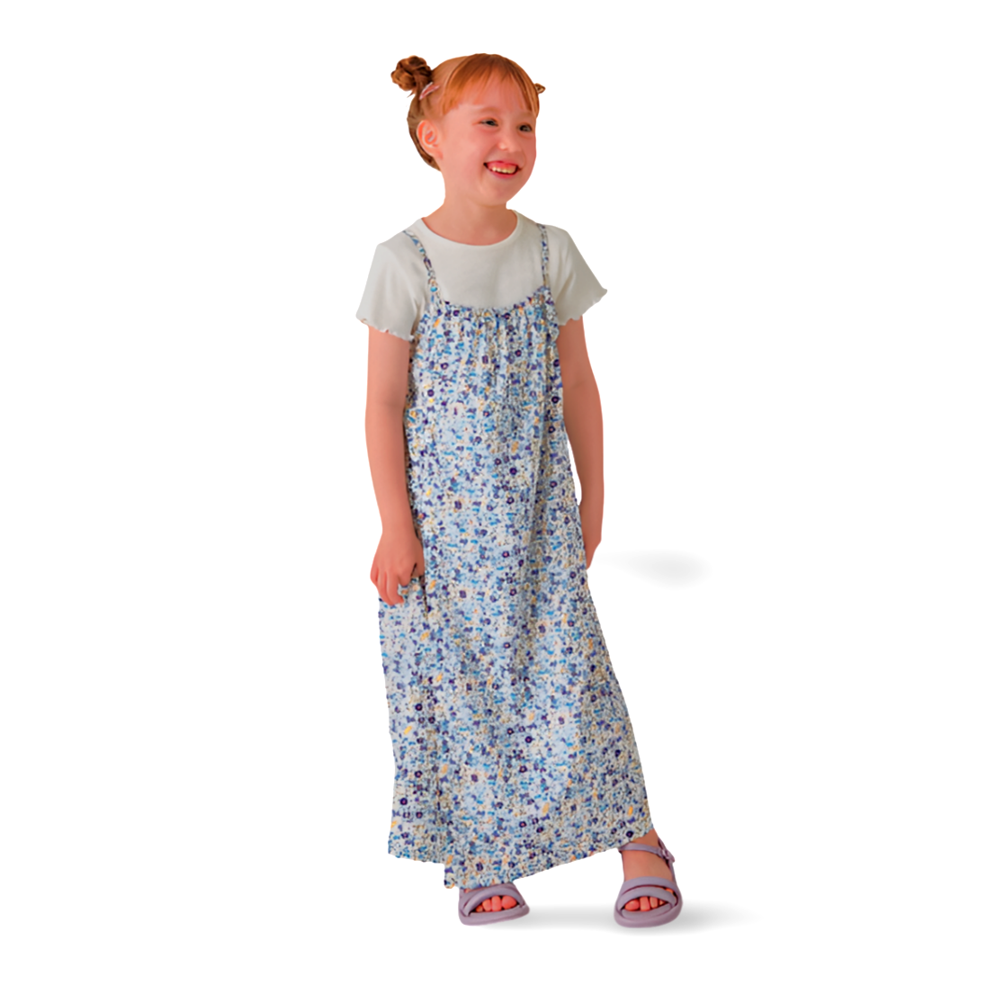 2-Way Yukata Dress Set for Girls