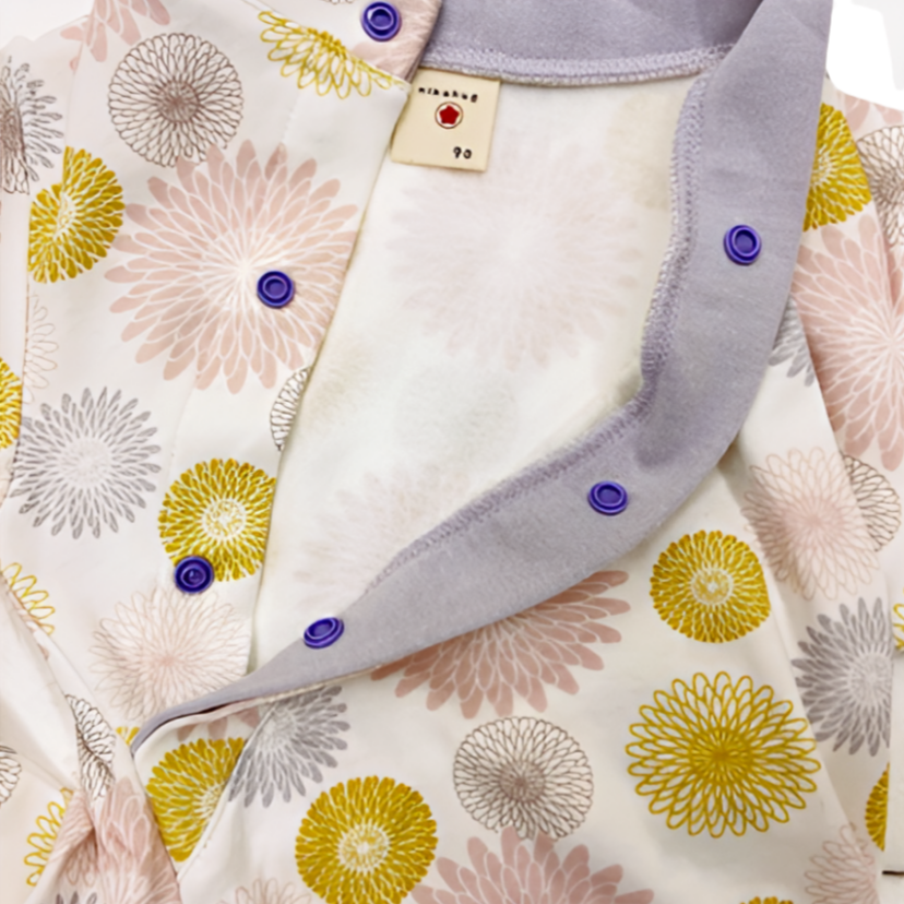 Hakama-Style 2-Piece Outfit for Girls