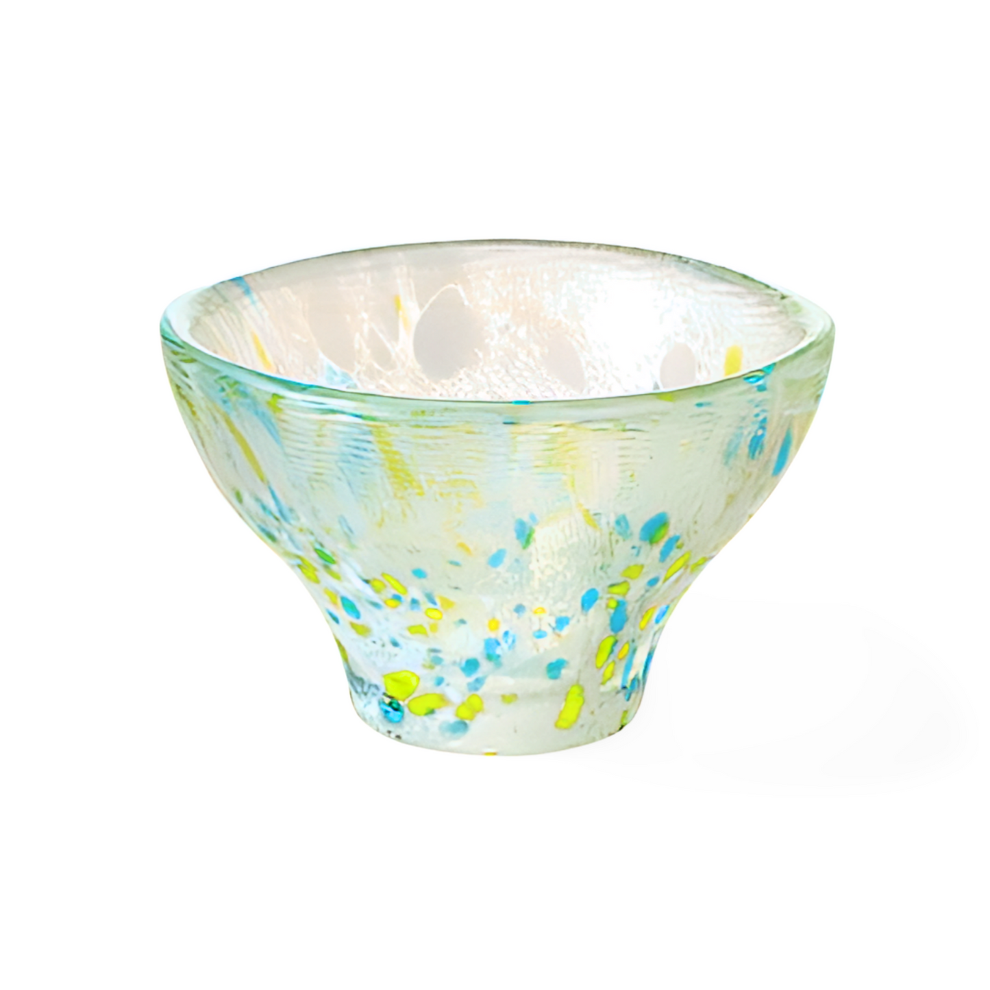 Sake cup Traditional Japanese Glass Iroshizuku Handmade Made in Japan