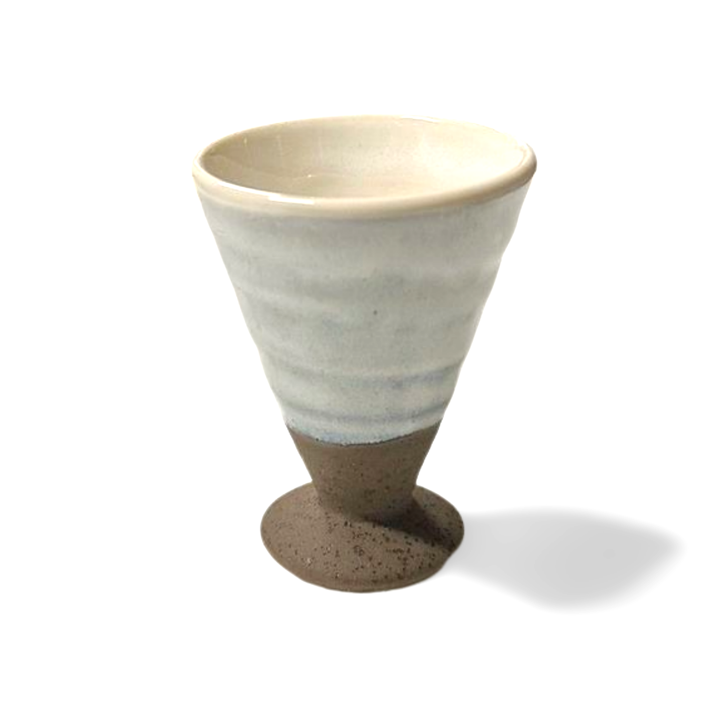 Mino yaki Unofu Sakazuki Sake Cup Japanese Porcelain Ochoko Guinomi