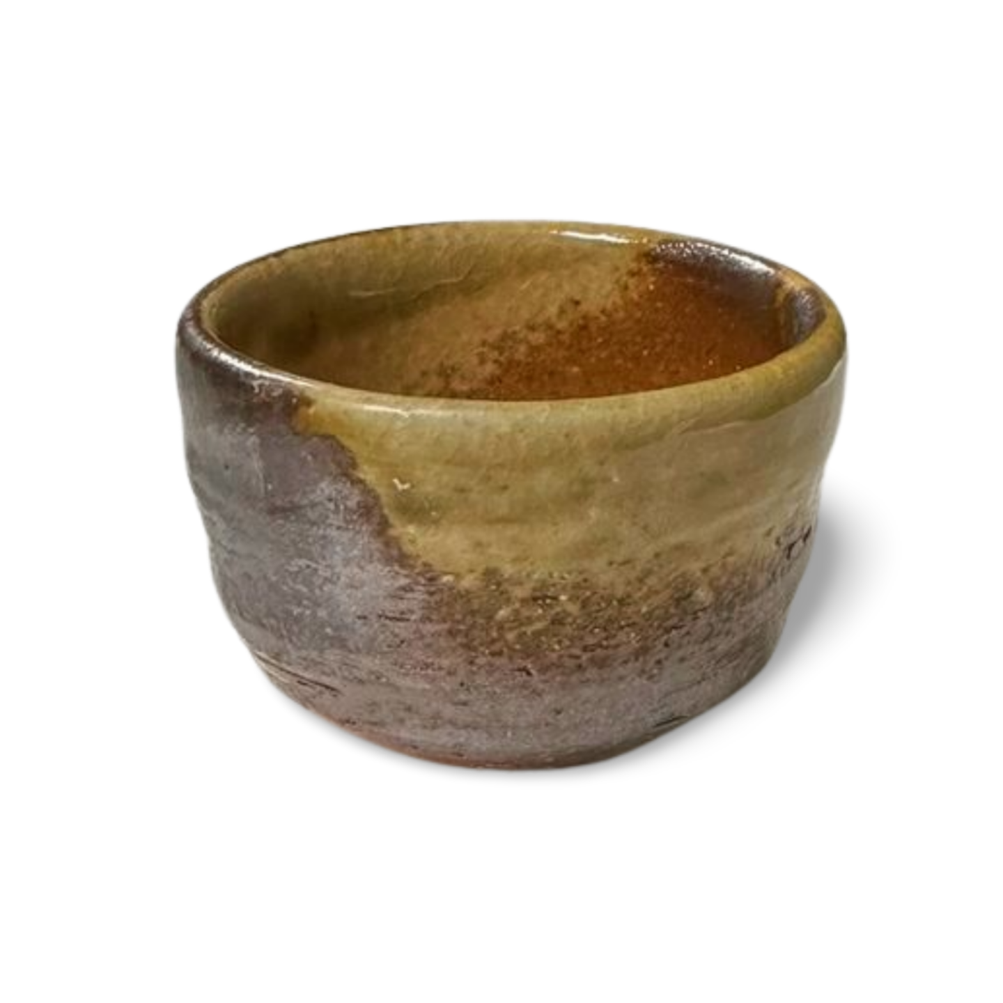 Shigaraki Ware Sake Cup Traditional Japanese Porcelain Guinomi