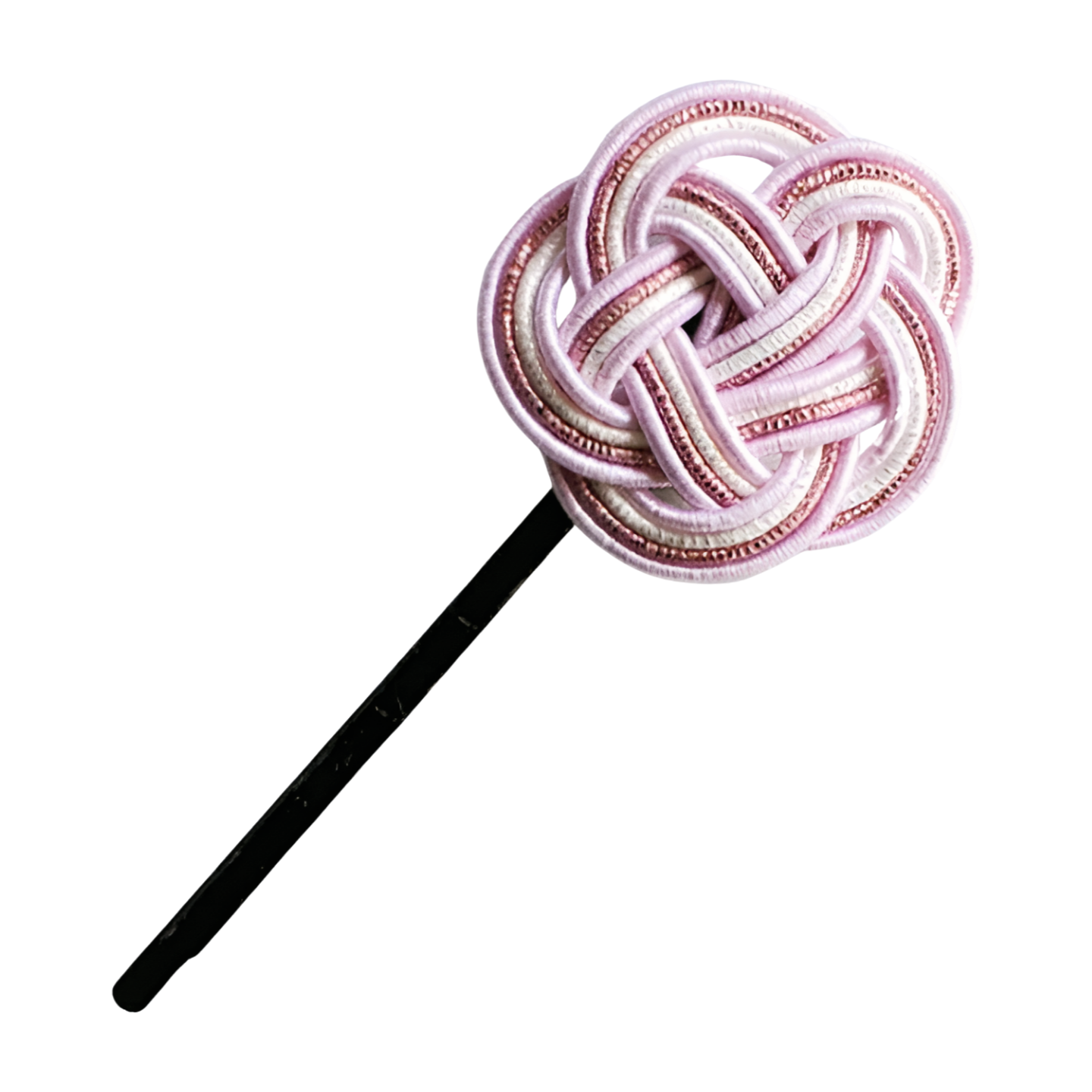 Mizuhiki Lucky Japanese knot-tying Hair Accessory Pin Tie Traditional Japan Flower Ume Musubi Mizubiki