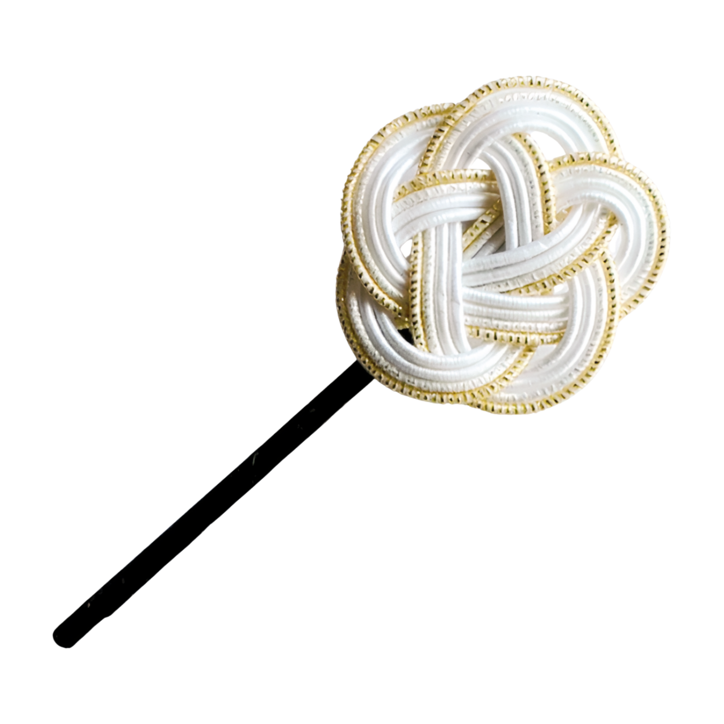 Mizuhiki Lucky Japanese knot-tying Hair Accessory Pin Tie Traditional Japan Flower Ume Musubi Mizubiki