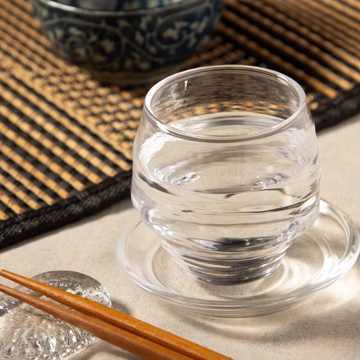 Hamon Ripple Cold Sake Glass (Ochoko) – 100ml