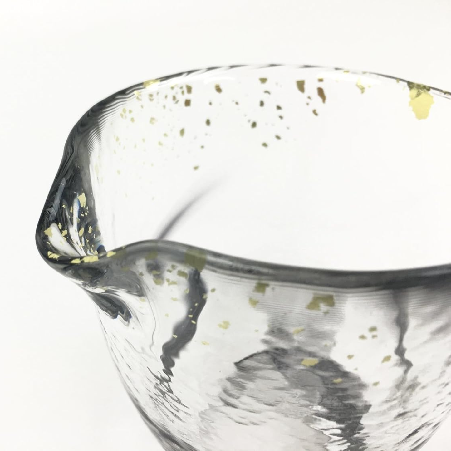 "Yakaze" Tsugaru Vidro Glass Katakuchi Sake Pot
