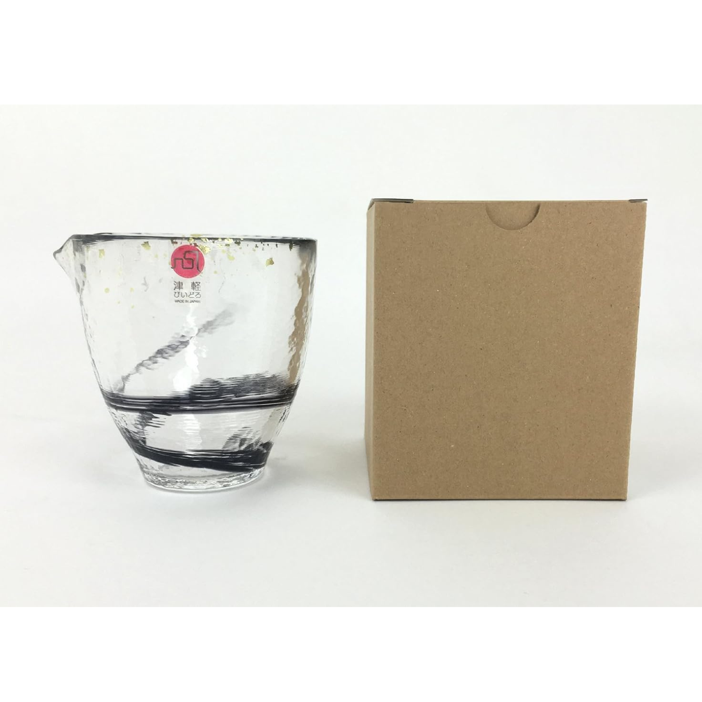 "Yakaze" Tsugaru Vidro Glass Katakuchi Sake Pot