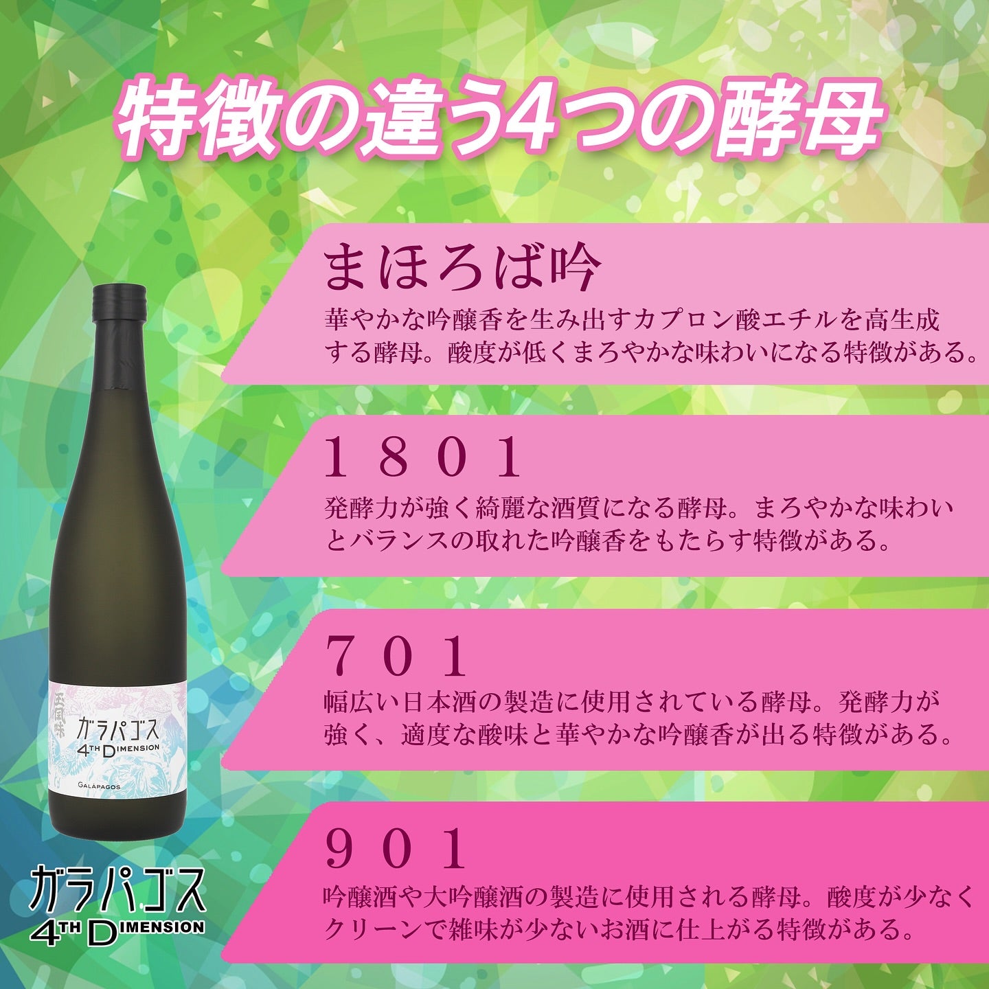 Galapagos 4D Tamagawa Nigata 720ml