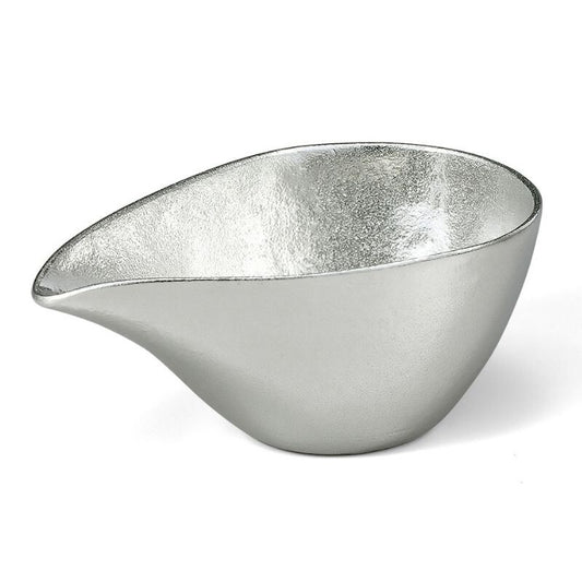 Nousaku Tin Sake Katakuchi carafe sake bowl spouted bowl pitcher [Japanese Made]