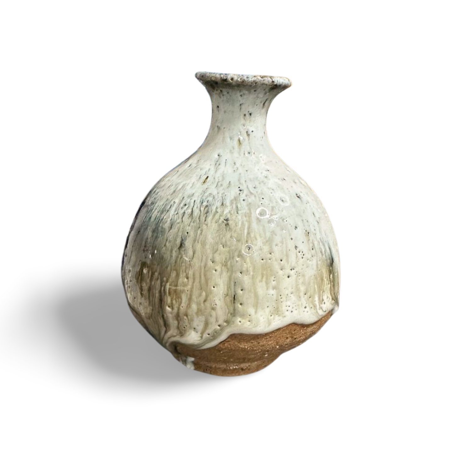 Sake Vessel made with  Yamadanishiki  Tokkuri Tojo Akizu Bottle Carafe Picher Pottery Hyogo Japan Porcelain Handmade