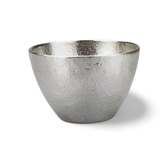 NOUSAKU Guinomi – 100% Tin Sake Cup | Handcrafted in Takaoka, Japan